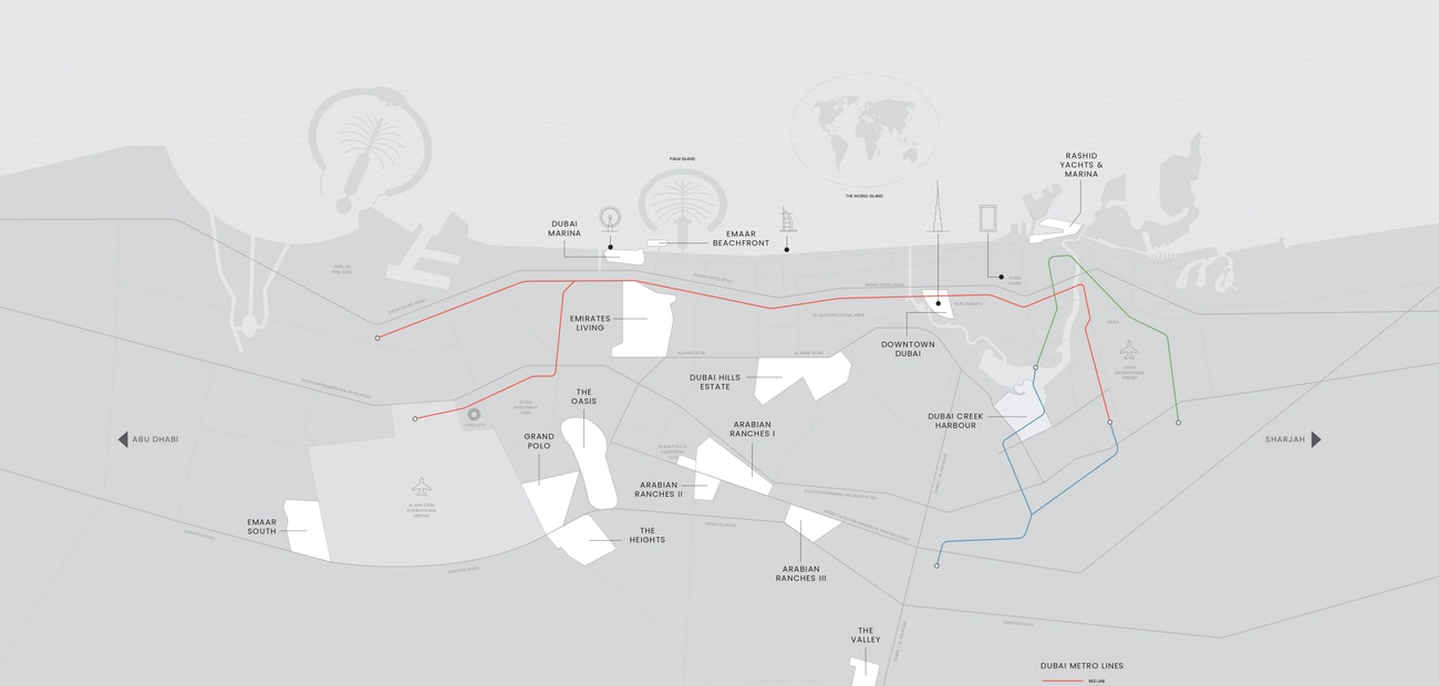 Emaar projects in Dubai - haus & haus