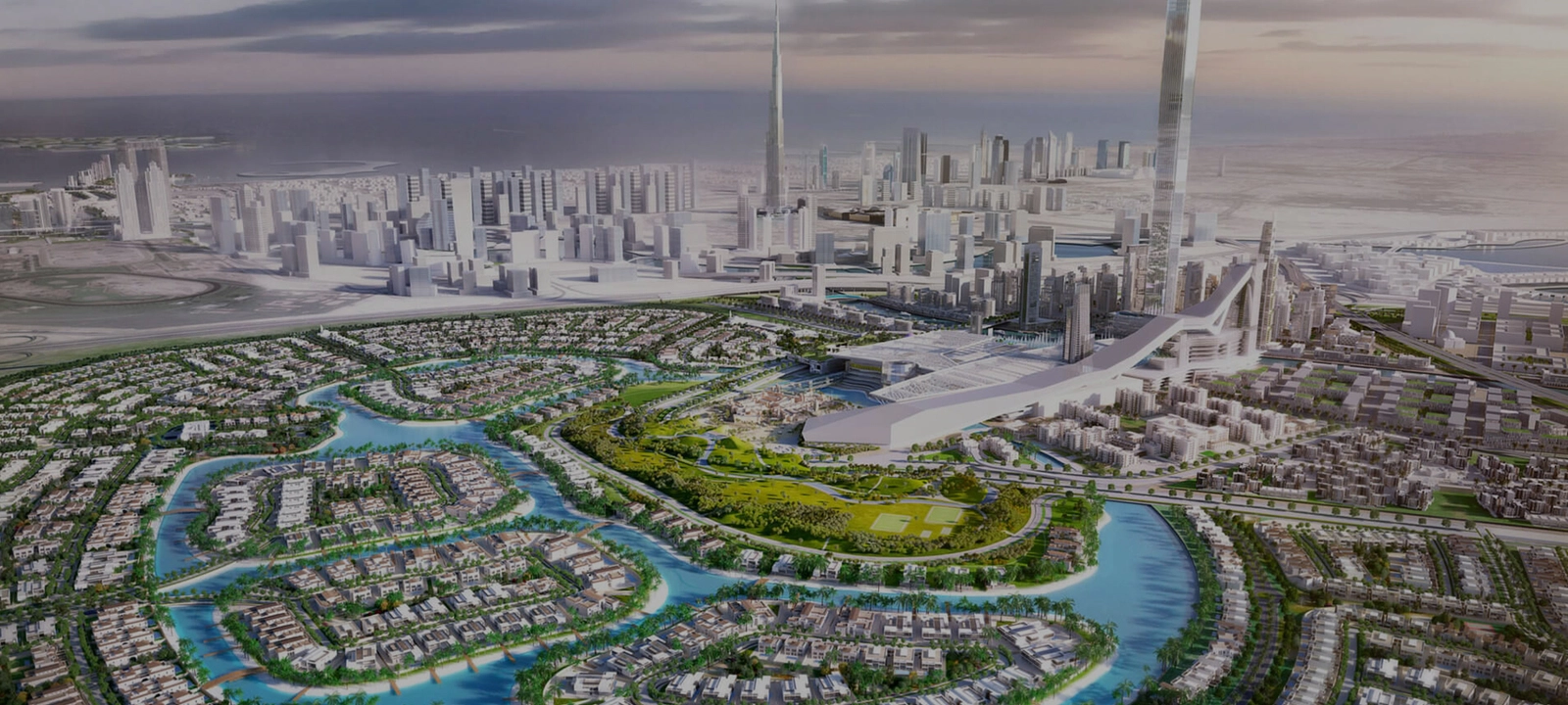 Mohammed Bin Rashid City (MBR City) area guide banner